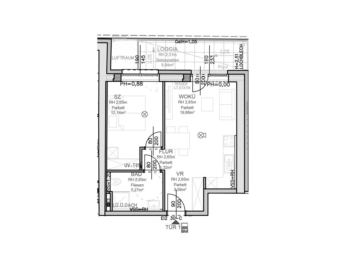 Haus Sarepta Grundriss TOP01