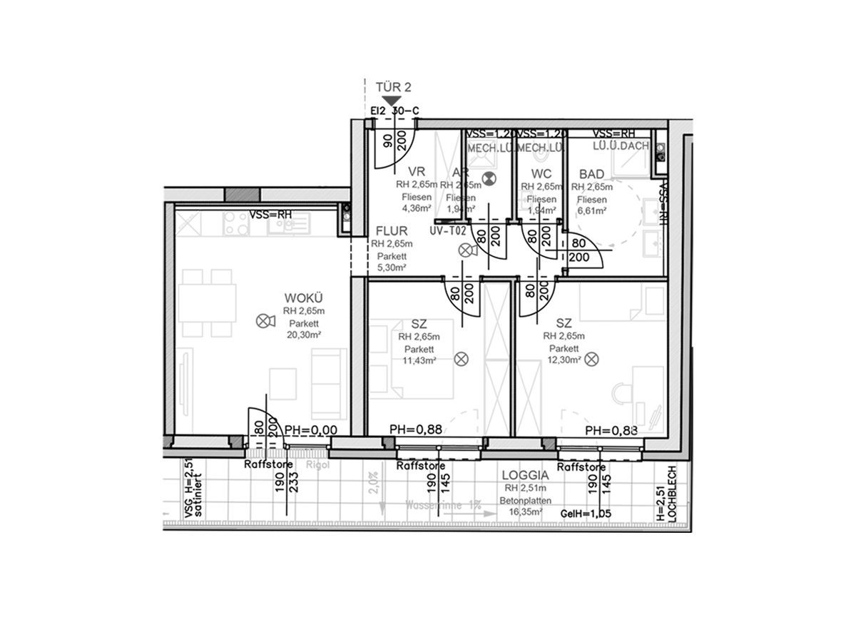 Haus Sarepta Grundriss TOP02