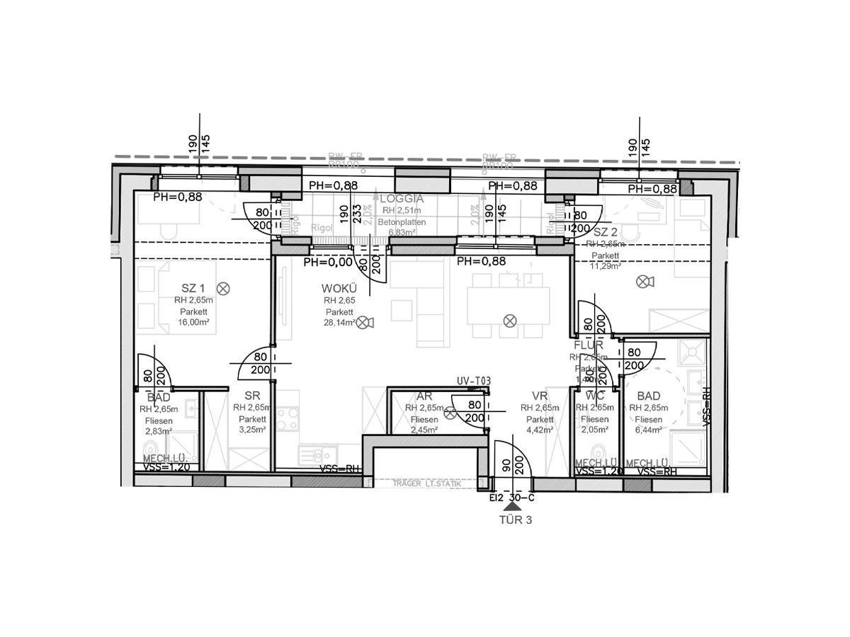 Haus Sarepta Grundriss TOP03